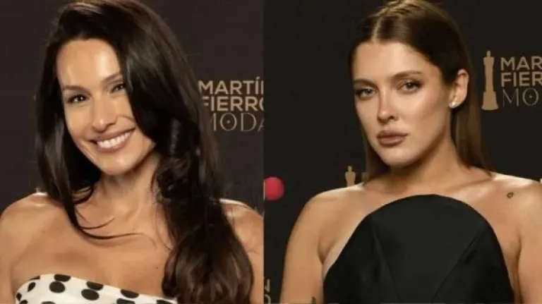 La reacci&oacute;n de Pampita en los Mart&iacute;n Fierro con la ganadora inesperada