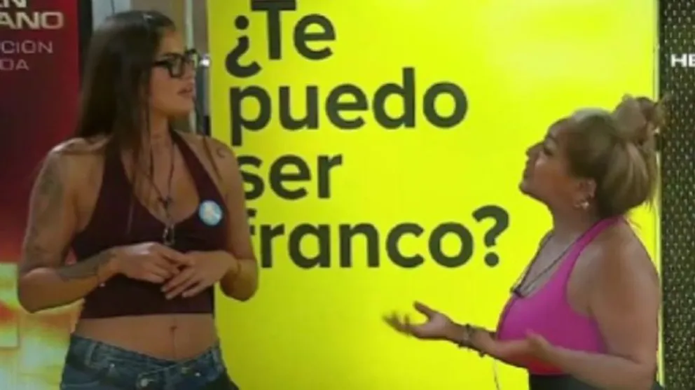 Fuerte cruce entre Luana y La Bomba Tucumana en Gran Hermano