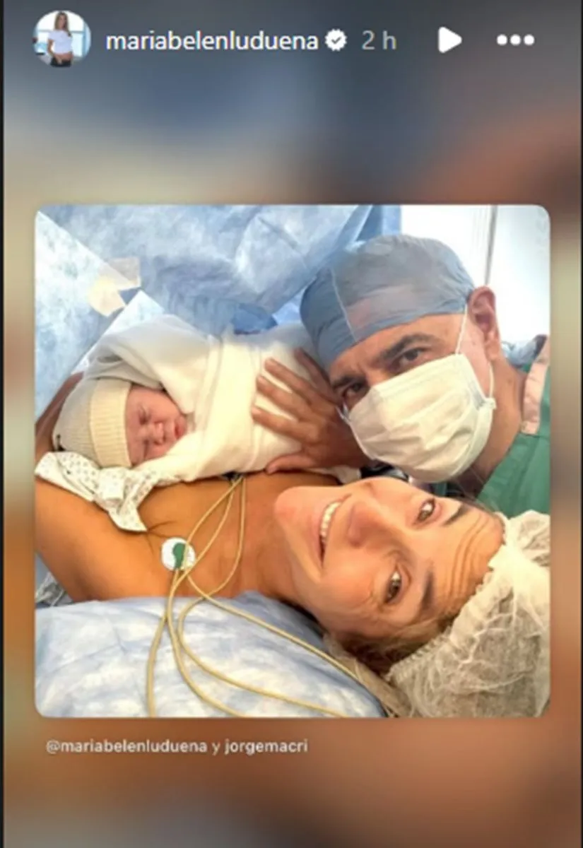 Mar&iacute;a Bel&eacute;n Ludue&ntilde;a es mam&aacute; por primera vez