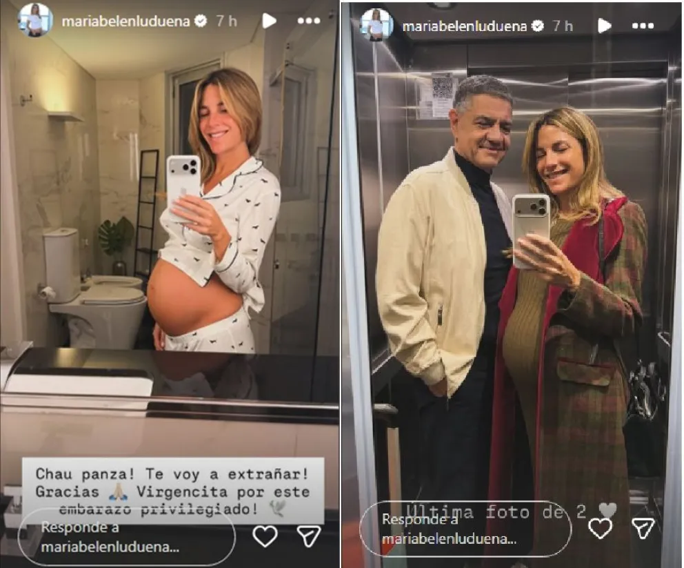 Mar&iacute;a Bel&eacute;n Ludue&ntilde;a es mam&aacute; por primera vez