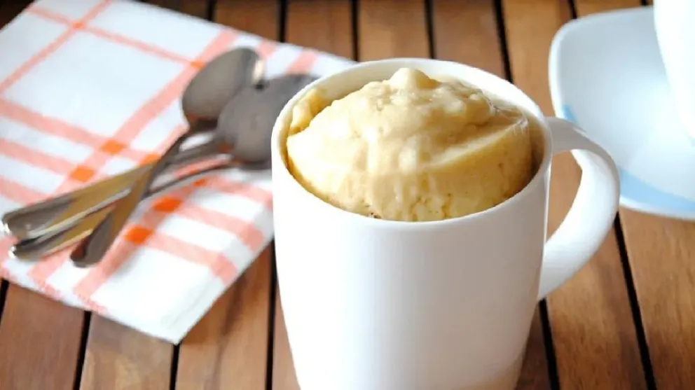 La receta de Mug Cake en el microondas