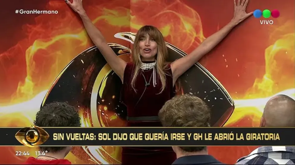 Reacci&oacute;n de Sol Abraham tras su expulsi&oacute;n de Gran Hermano