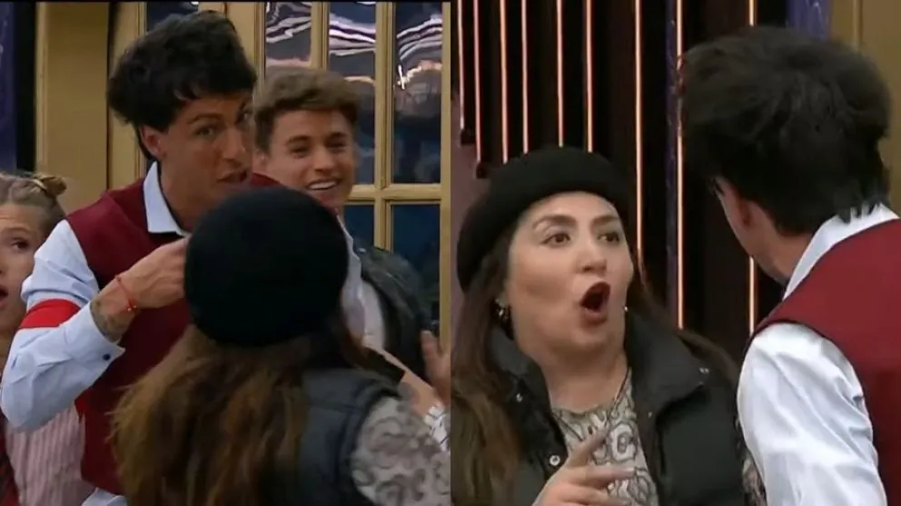 La fuerte pelea de Pincoya y Nazareno en Gran Hermano