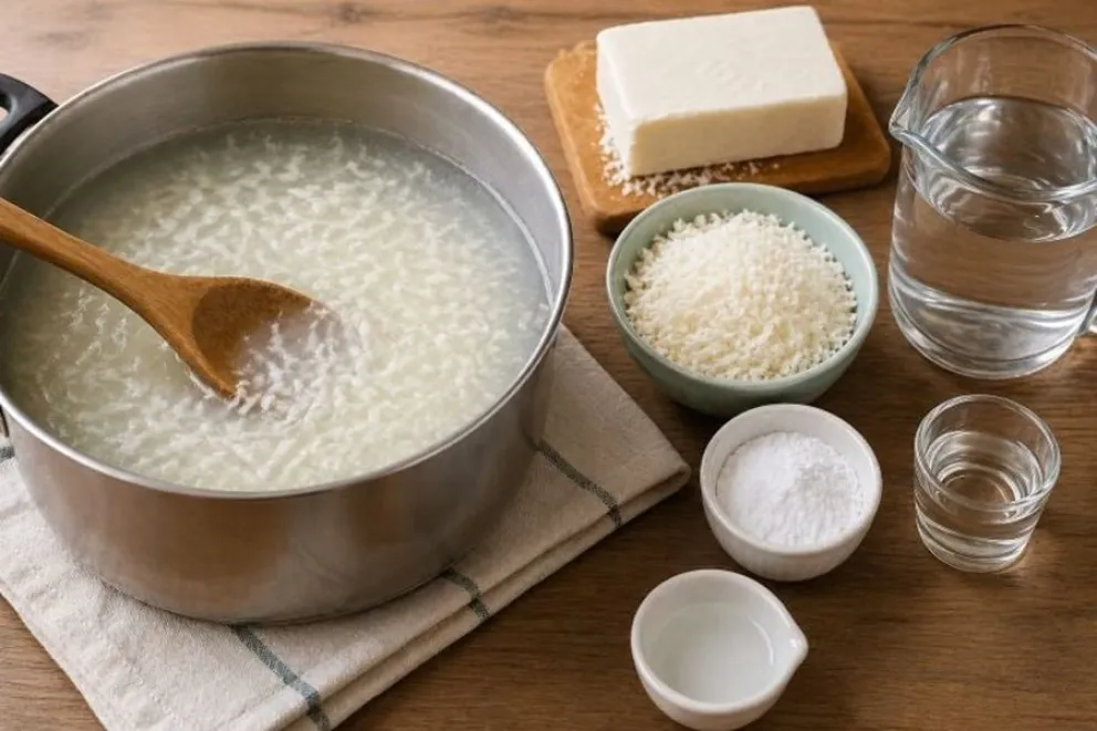 Receta simple para jab&oacute;n de lavar casero