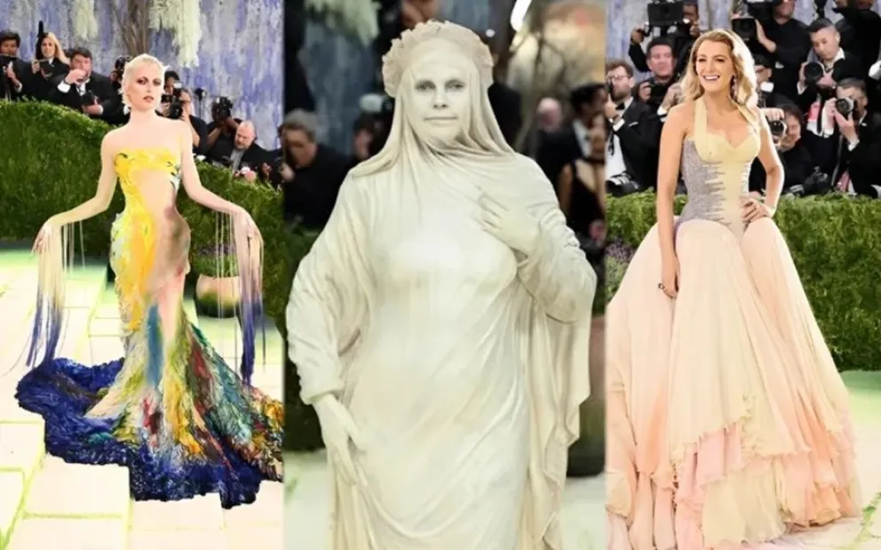 Los osados looks de la alfombra roja del Met Gala