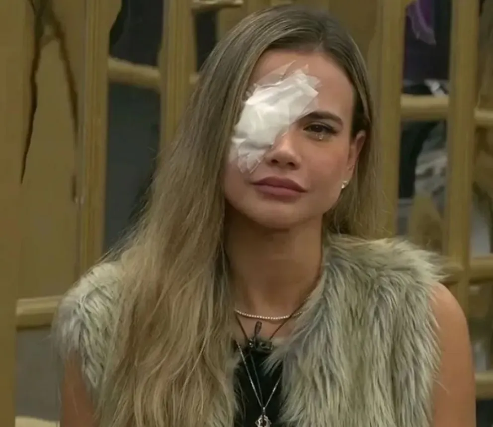 Una participante herida fue sacada en ambulancia de Gran Hermano