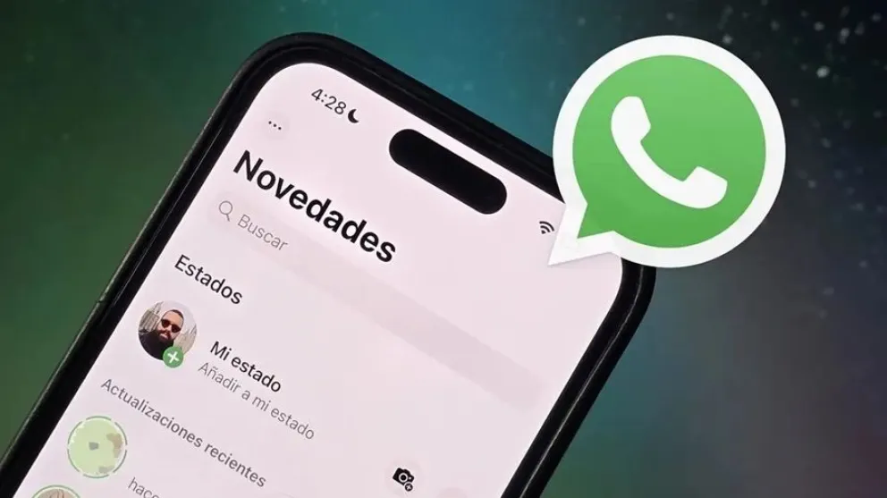 Nuevo widget en los estados de WhatsApp