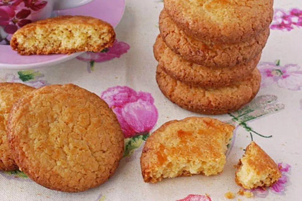 La receta de galletas de polenta y queso sin gluten