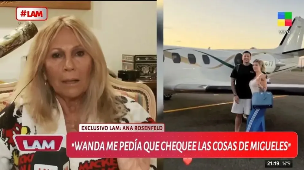 Ana Rosenfeld revel&oacute; detalles de la separaci&oacute;n de Wanda Nara