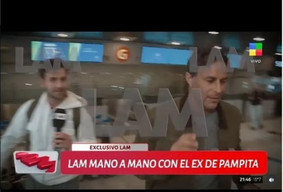 Reacci&oacute;n de Mart&iacute;n Pepa ante la consulta de la ruptura con Pampita
