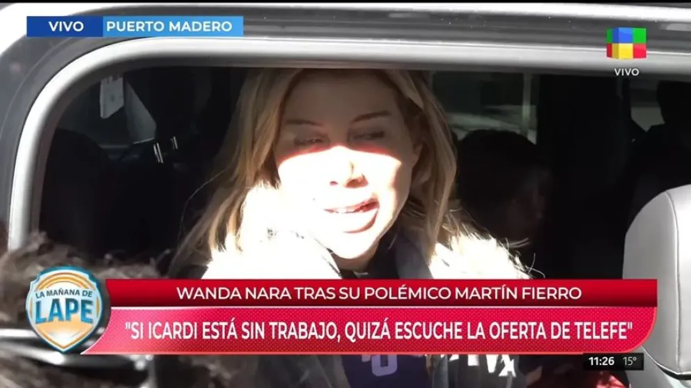 La frase filosa de Wanda Nara a Mauro Icardi tras los Mar&iacute;n Fierro