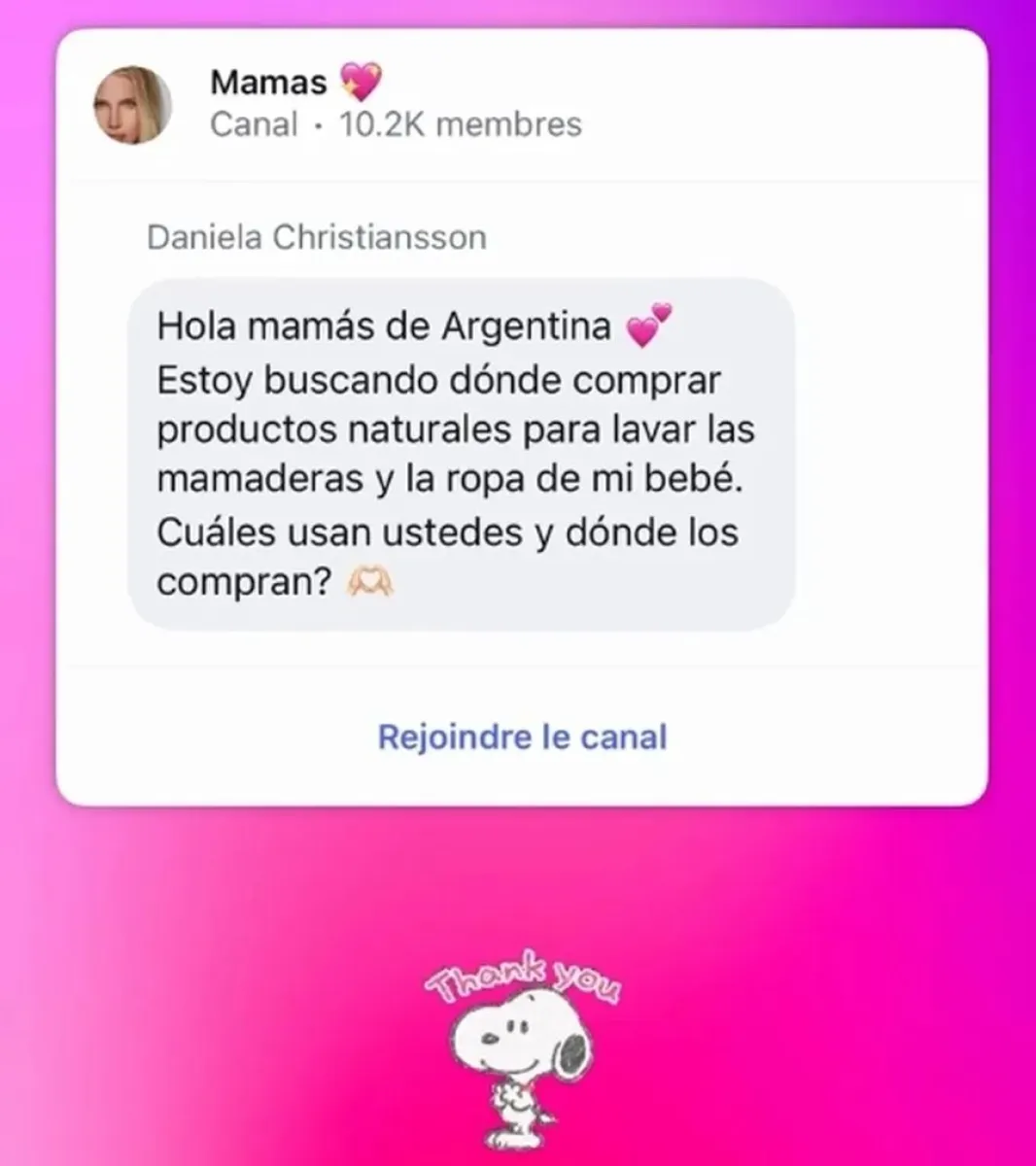 El desesperado pedido de Daniela Christiansson