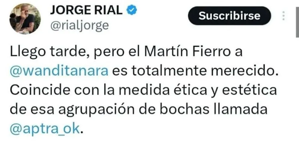 Jorge Rial destroz&oacute; a Luis Ventura y salpic&oacute; a Wanda Nara