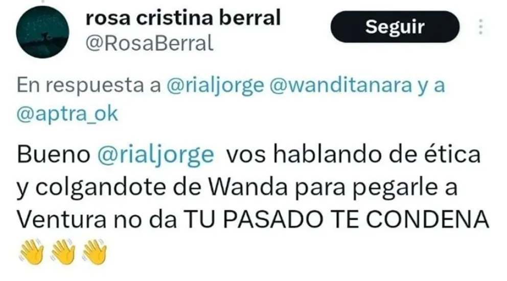Jorge Rial destroz&oacute; a Luis Ventura y salpic&oacute; a Wanda Nara