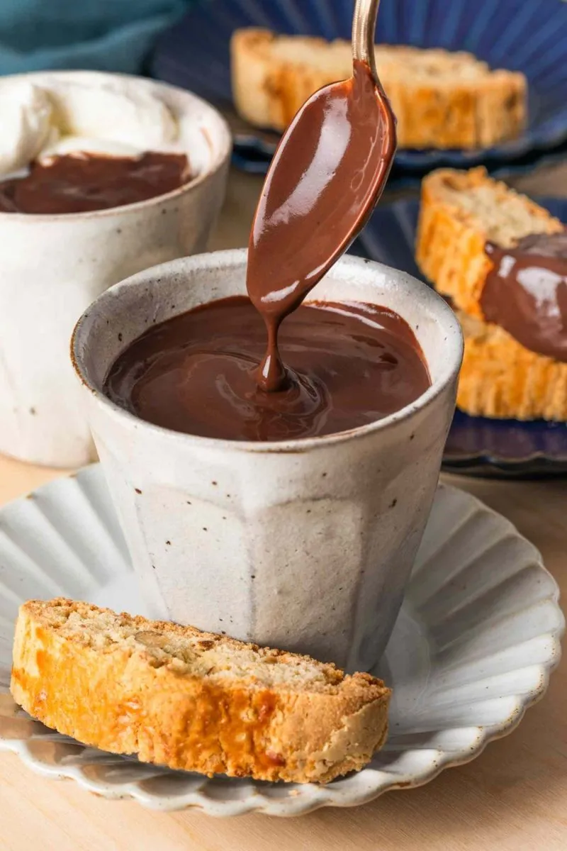 Receta de Chocolate caliente italiano