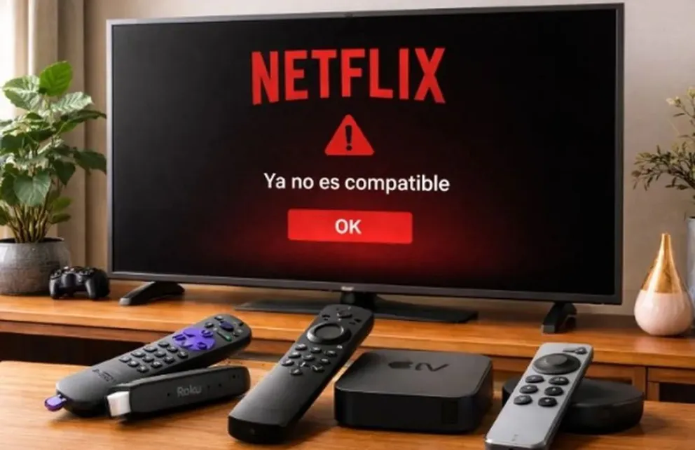 Los Smart TV y celulares que no tendr&aacute;n Netflix desde junio 2026