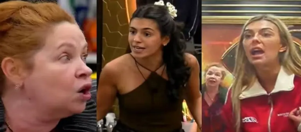 Andrea del Boca explot&oacute; contra Tati Luna en Gran Hermano