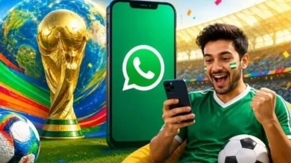 La nueva funci&oacute;n de WhatsApp que te pondr&aacute; el Mundial en la mano