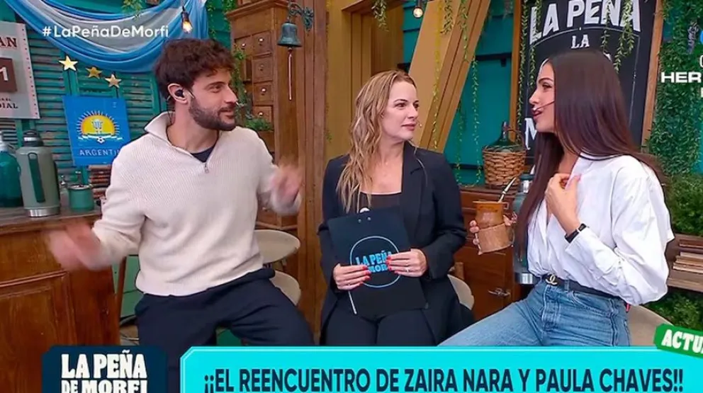 Zaira Nara revel&oacute; c&oacute;mo fue su encuentro con Paula Chaves