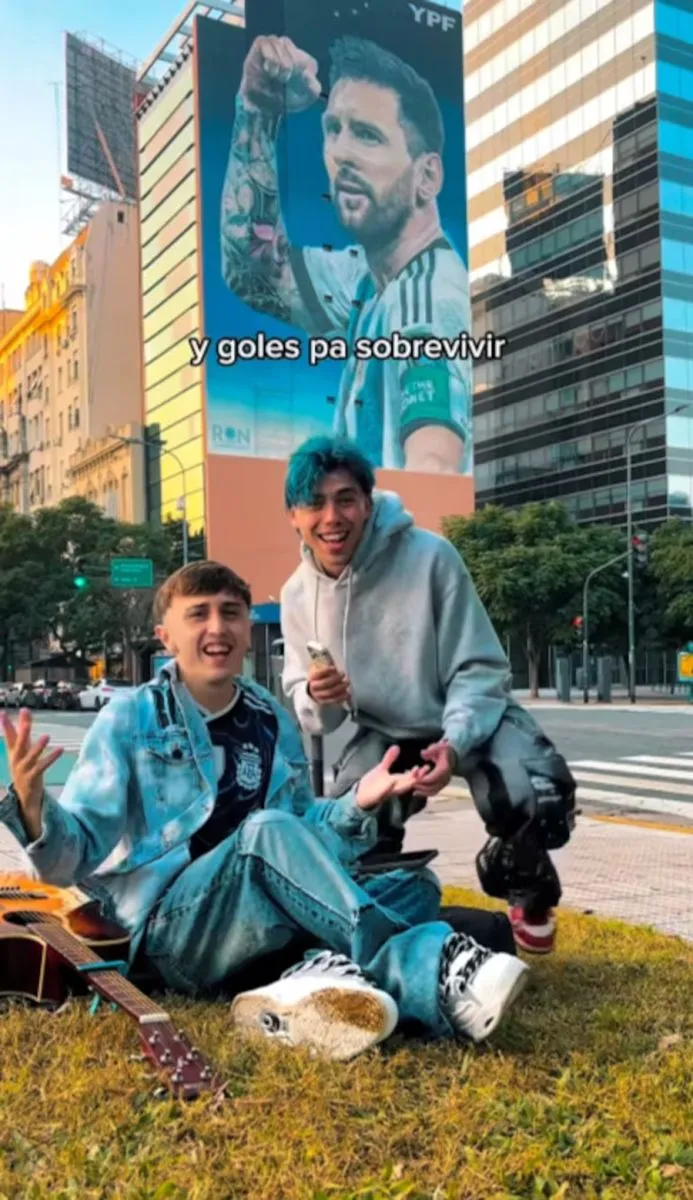 Luck Ra junto a Juan Portella revelaron una canci&oacute;n para Messi