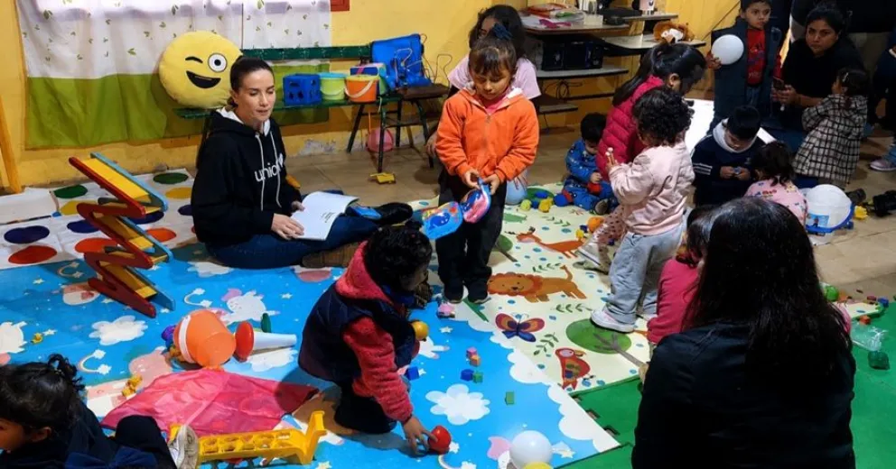 Natalia Oreiro visita a Met&aacute;n junto a UNICEF