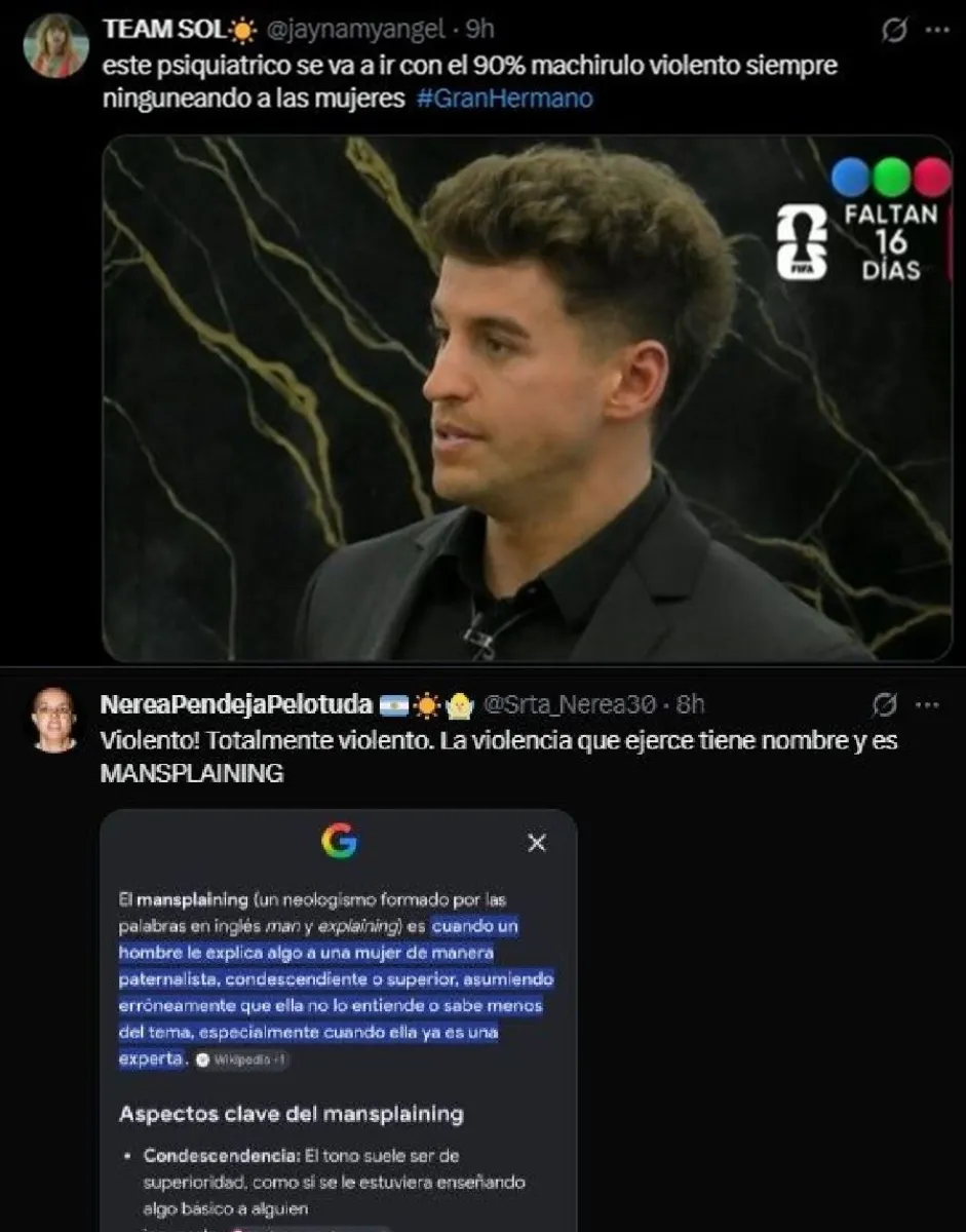 Brian Sarmiento enfrent&oacute; a Manuel Ibero pol&eacute;mico trato a una participante