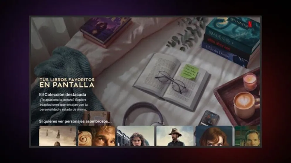Nueva funci&oacute;n en Netflix para los amantes de los libros