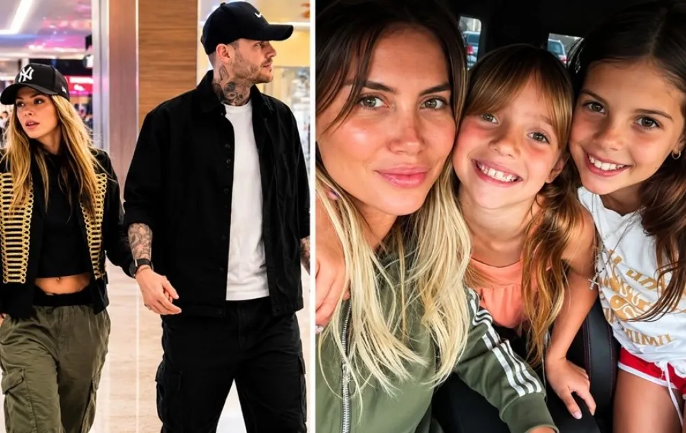 Mauro Icardi regresa a Argentina para encuentro con sus hijas