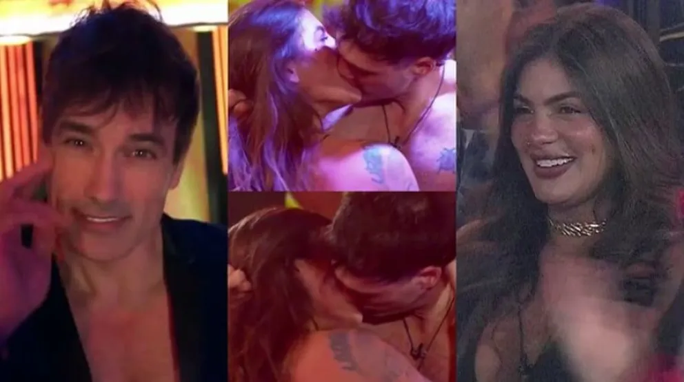 El momento hot entre Luana y Juan Carlos en Gran Hermano