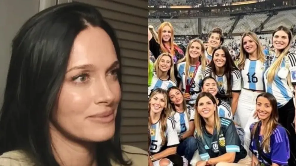 Oriana Sabatini habl&oacute; de su relaci&oacute;n con las otras esposas de la Scaloneta