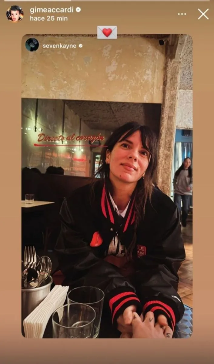 Gimena Accardi revel&oacute; qui&eacute;n es su nueva pareja