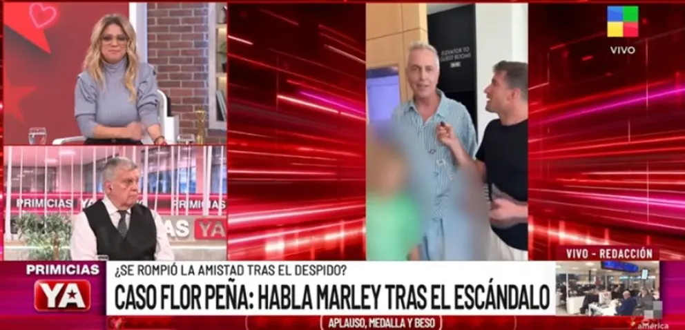 Marley tom&oacute; posici&oacute;n con Florencia Pe&ntilde;a y sorprendi&oacute;