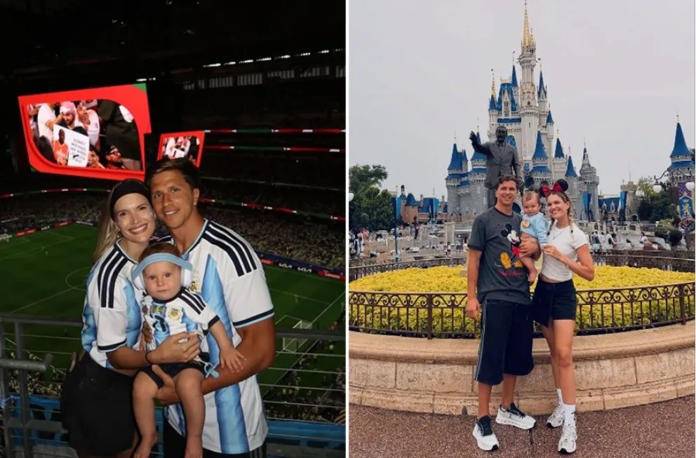 Eva Bargiela pas&oacute; susto en Estado Unidos con su hijo de 8 meses