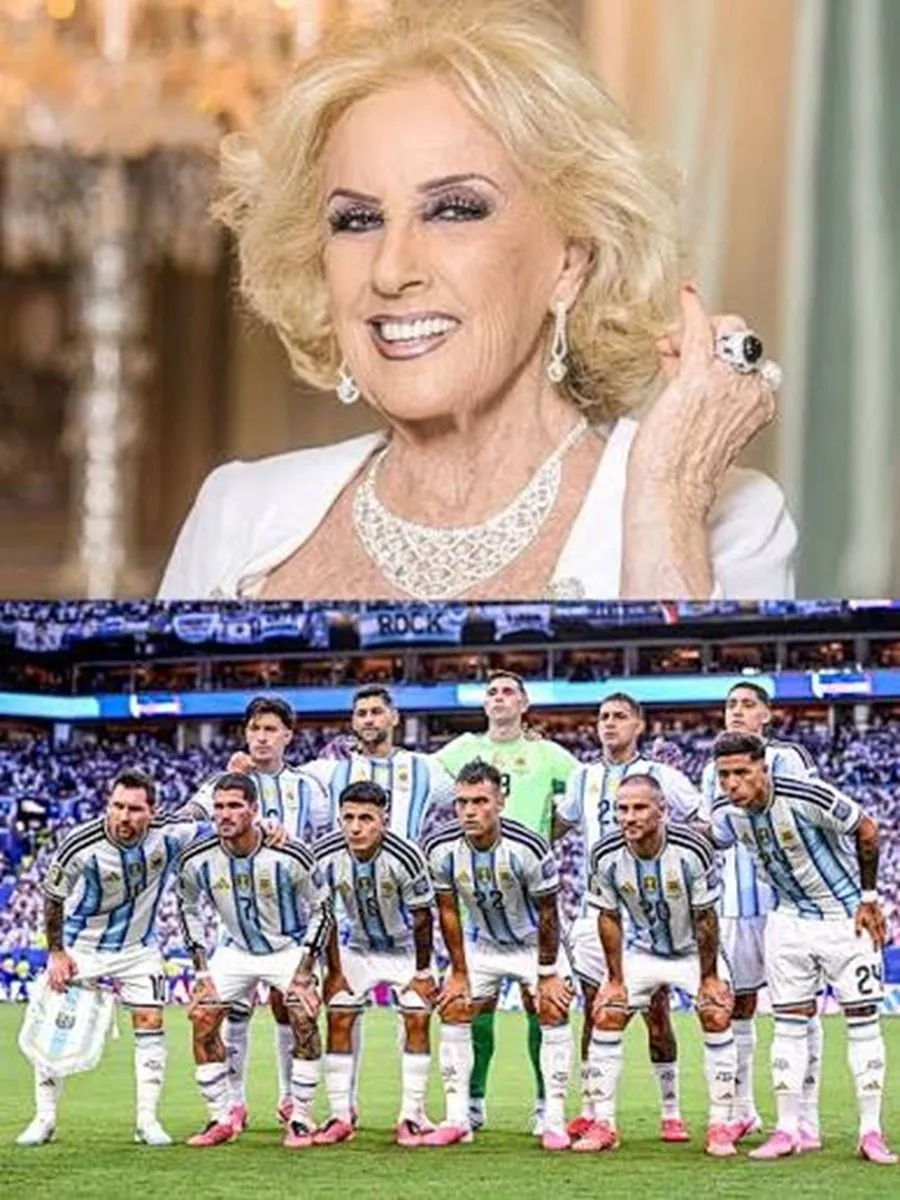 Mirtha Legrand habl&oacute; sobre el partido de Argentina