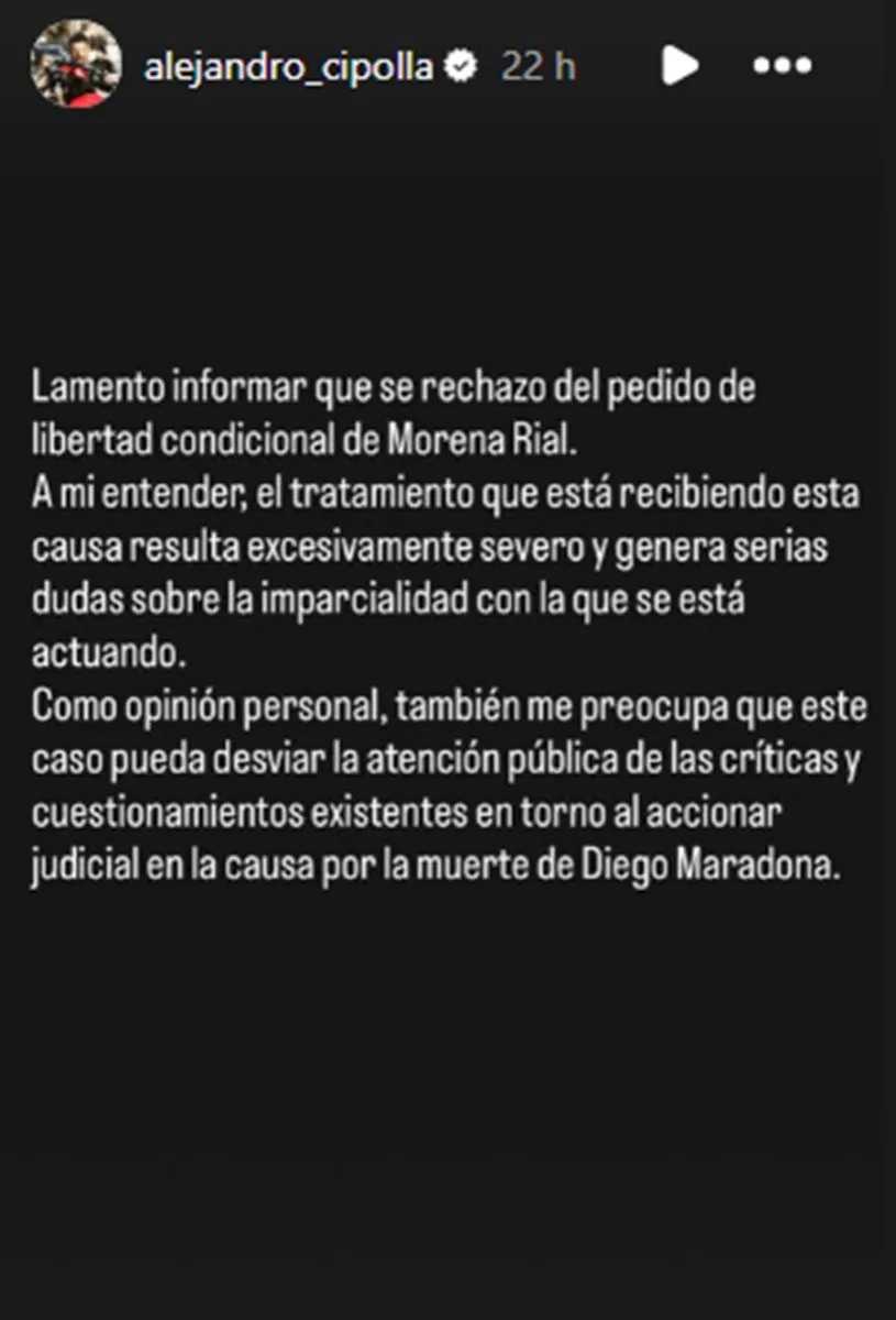 Nuevo rev&eacute;s judicial para Morena Rial
