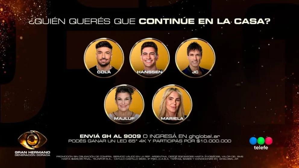 Las encuestas de Gran Hermano que ya tienen un eliminado