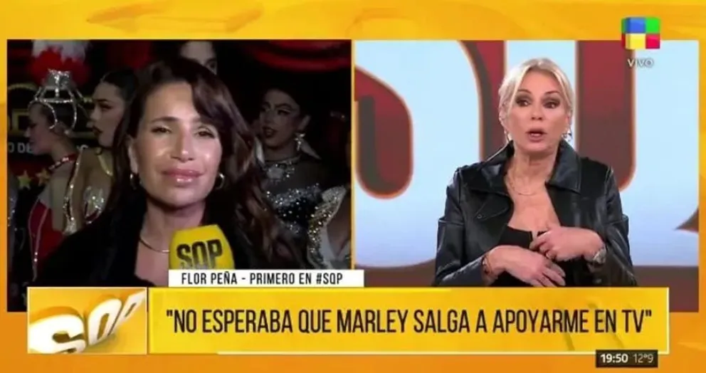 Florencia Pe&ntilde;a habl&oacute; tras el esc&aacute;ndalo sobre Nico Occhiato y Marley