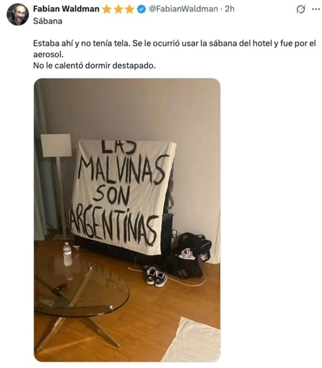 El verdadero origen de la bandera de Malvinas 