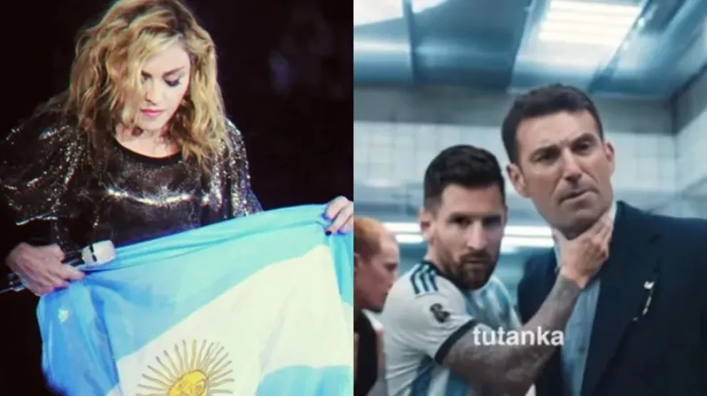El gui&ntilde;o de Madonna a la Selecci&oacute;n Argentina tras su triunfo