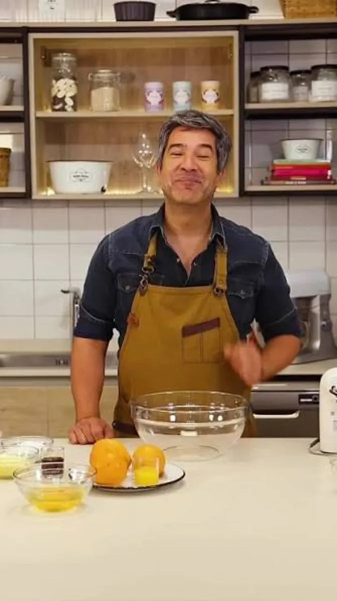 La receta de bud&iacute;n marmolado de naranja y chocolate