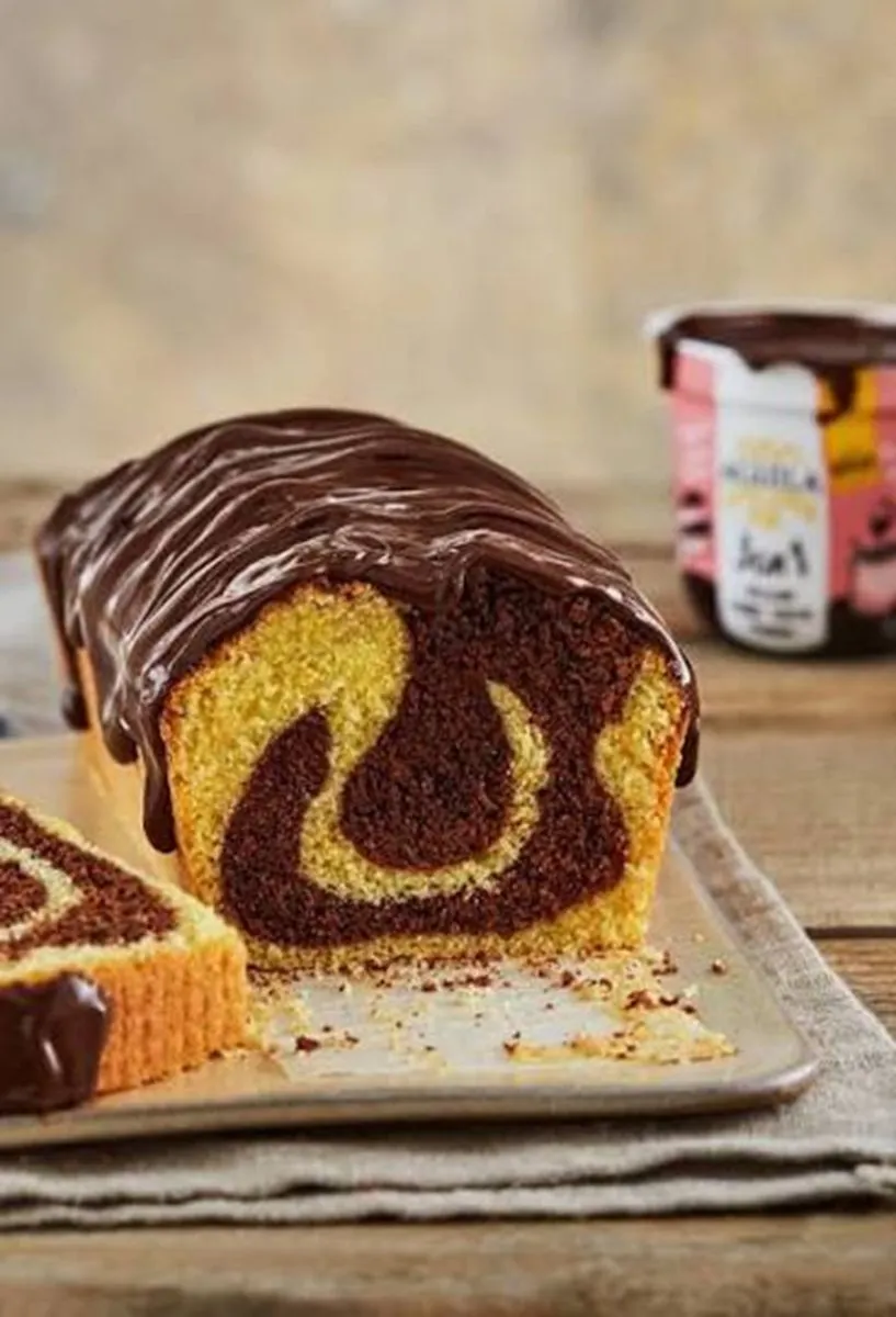 La receta de bud&iacute;n marmolado de naranja y chocolate