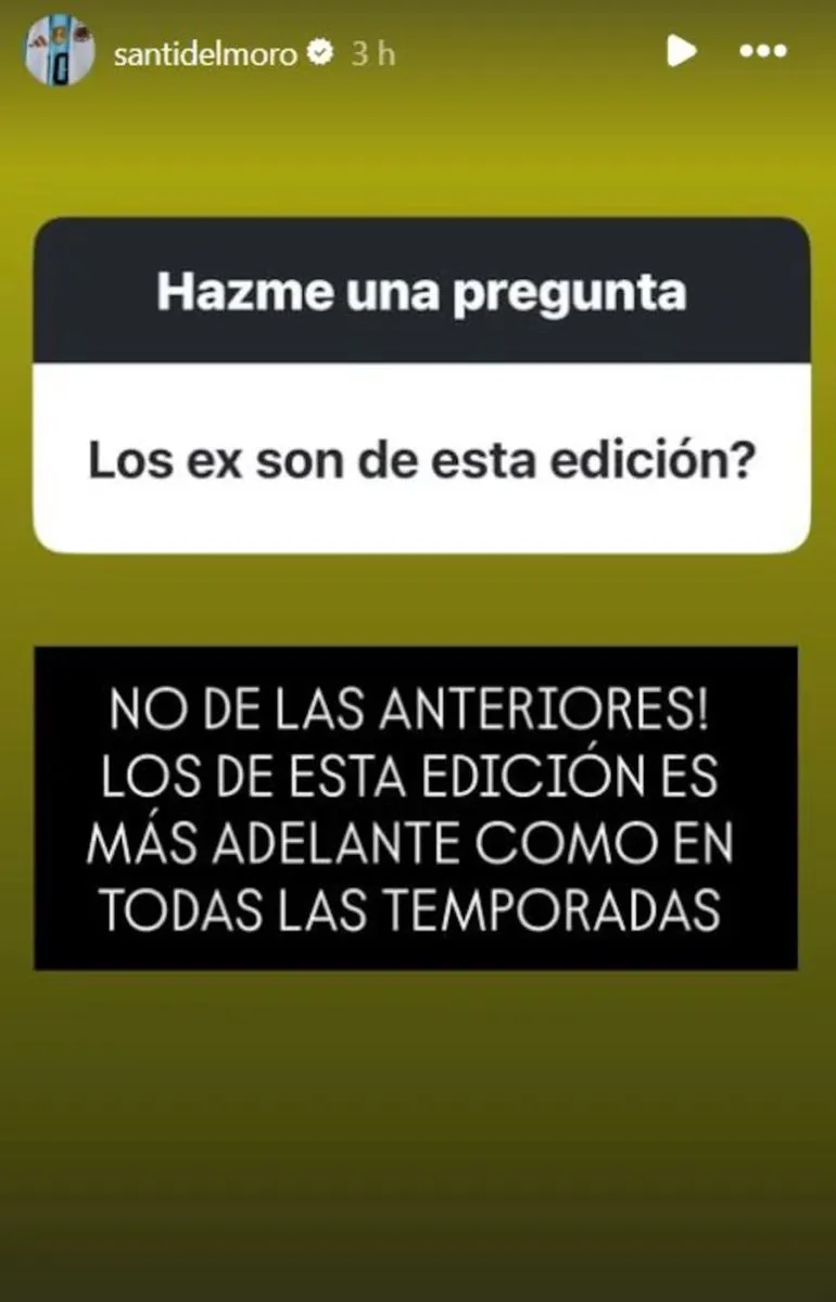 Los anuncios de Santiago del Moro de cambios en Gran Hermano