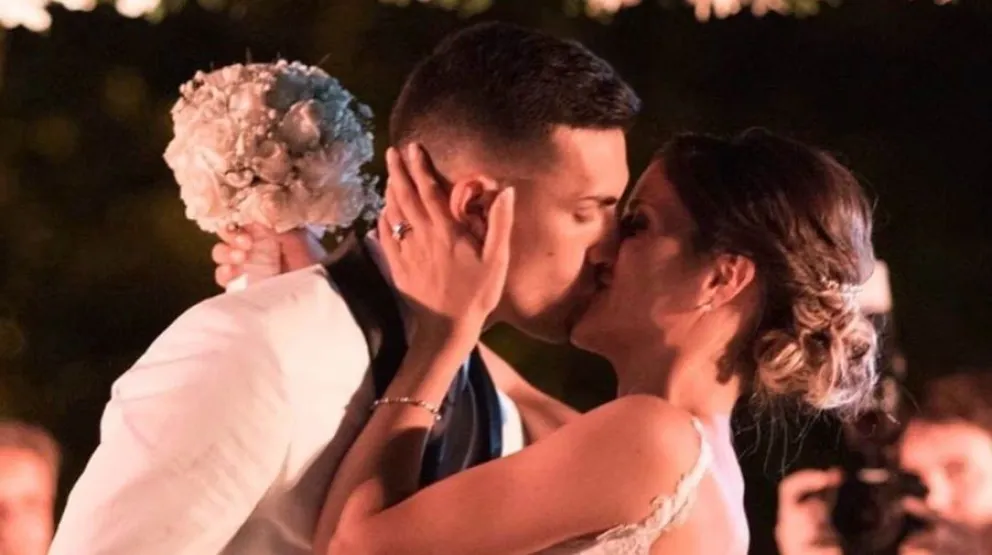 La historio de amor de Leandro Paredes y Camila Galante