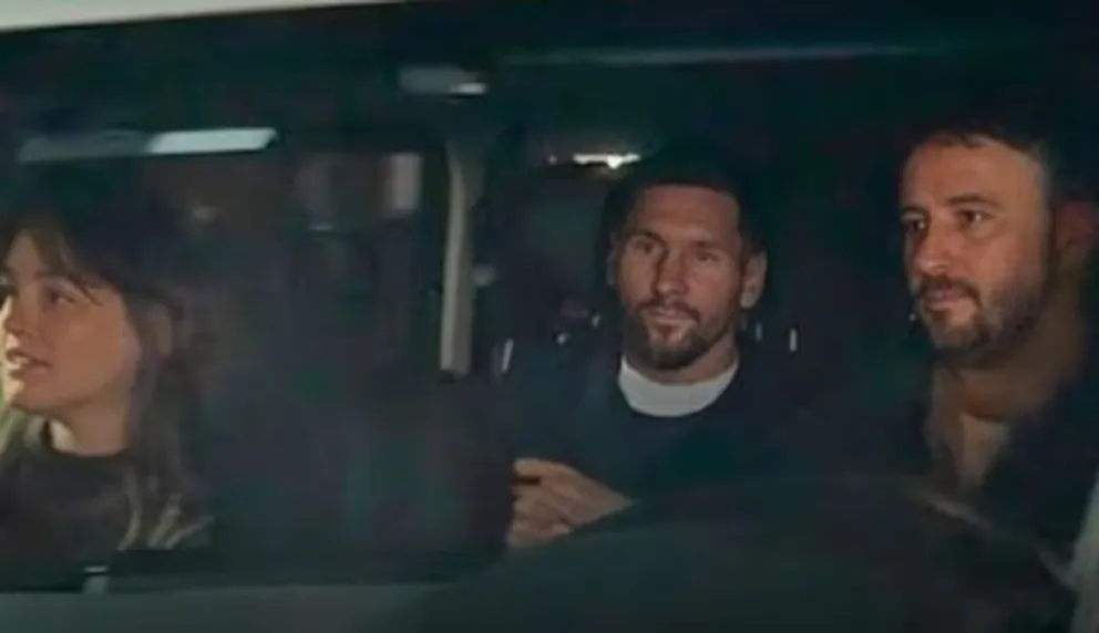 Lionel Messi lleg&oacute; a Rosario