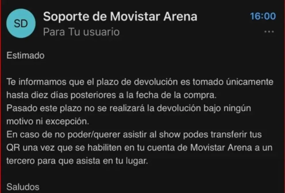 La solicitud de los fans argentinos de cancelar conciertos de Rosal&iacute;a