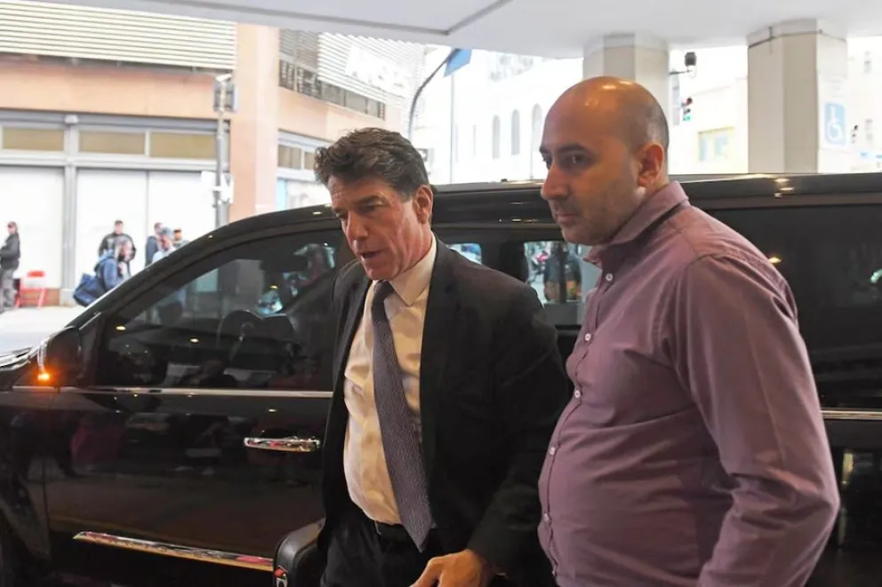Fernando Cerimedo se quebró antes de la audiencia