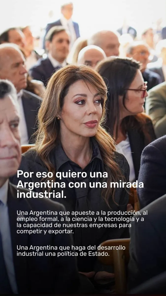Flavia Royón por el Día de la Industria